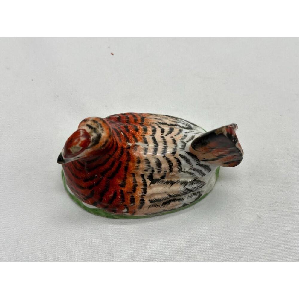 Antique 1800's Hen Eggs Painted Figurine Size 3.5"x2.5" - Picture 2 of 9